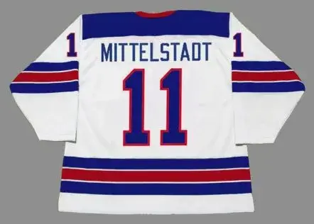CASEY MITTELSTADT 2018 USA Nike Throwback Hockey Jersey 