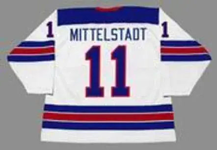 CASEY MITTELSTADT 2018 USA Nike Throwback Hockey Jersey 