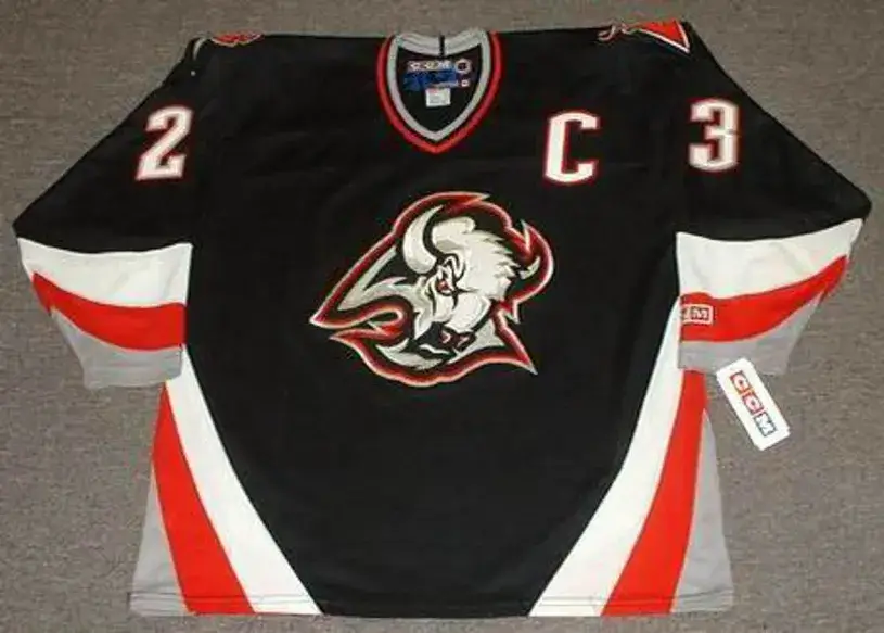CHRIS DRURY Buffalo Sabres 2005 Home CCM Vintage NHL Throwback Jersey