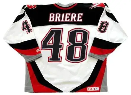 DANIEL BRIERE Buffalo Sabres 2003 Away CCM Vintage NHL Throwback Jersey 