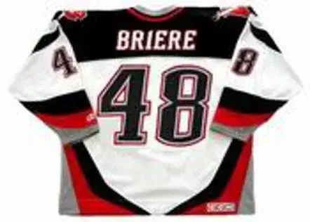 DANIEL BRIERE Buffalo Sabres 2003 Away CCM Vintage NHL Throwback Jersey 