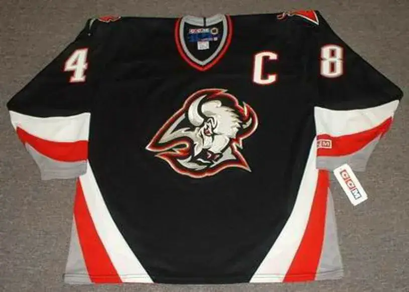 DANIEL BRIERE Buffalo Sabres 2003 Home CCM Vintage NHL Throwback Jersey