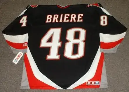 DANIEL BRIERE Buffalo Sabres 2003 Home CCM Vintage NHL Throwback Jersey 