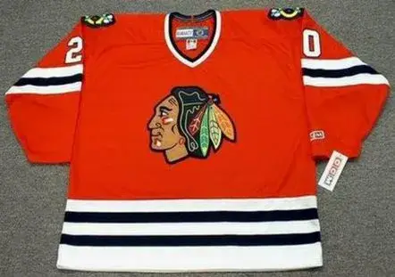 AL SECORD Chicago Blackhawks 1983 CCM Throwback Away NHL Hockey Jersey