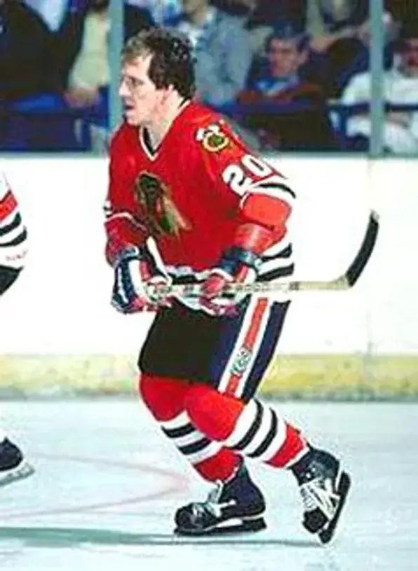 AL SECORD Chicago Blackhawks 1983 CCM Throwback Away NHL Hockey Jersey 