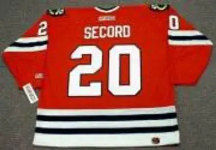 AL SECORD Chicago Blackhawks 1983 CCM Throwback Away NHL Hockey Jersey 