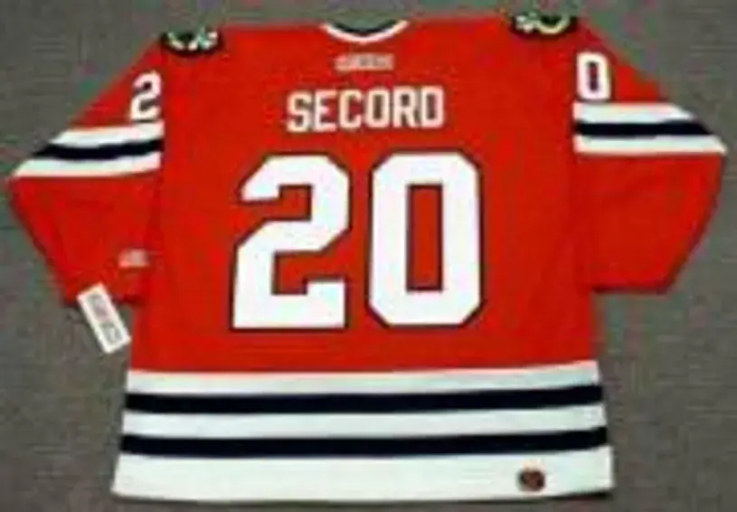 AL SECORD Chicago Blackhawks 1983 CCM Throwback Away NHL Hockey Jersey 