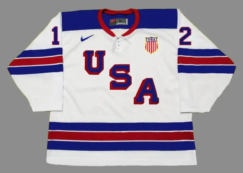 ALEX DeBRINCAT 2016 USA Nike Throwback Hockey Jersey