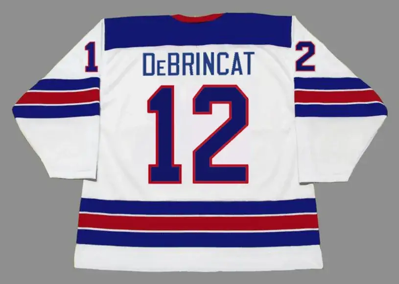 ALEX DeBRINCAT 2016 USA Nike Throwback Hockey Jersey 