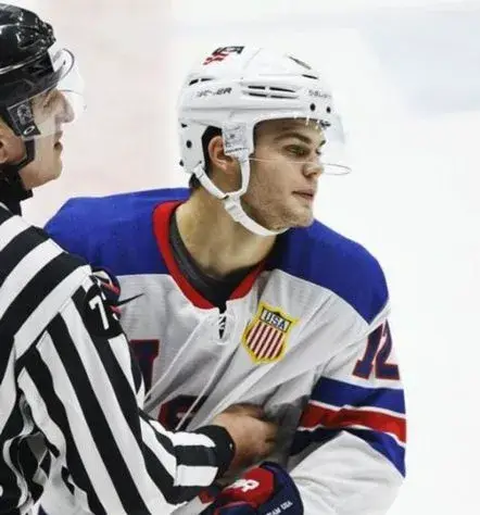 ALEX DeBRINCAT 2016 USA Nike Throwback Hockey Jersey 