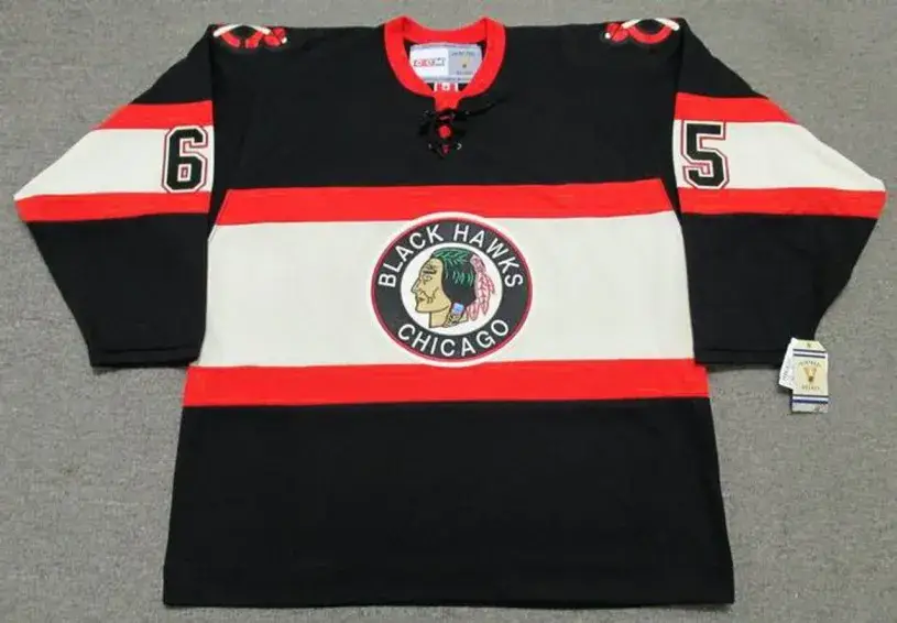ANDREW SHAW Chicago Blackhawks 1930’s CCM Vintage NHL Hockey Jersey