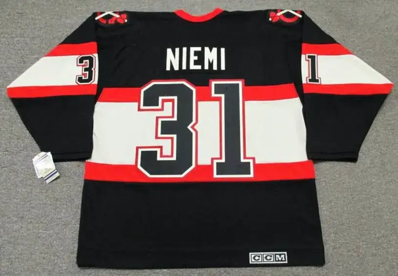 ANTTI NIEMI Chicago Blackhawks 1930’s CCM Vintage NHL Hockey Jersey 
