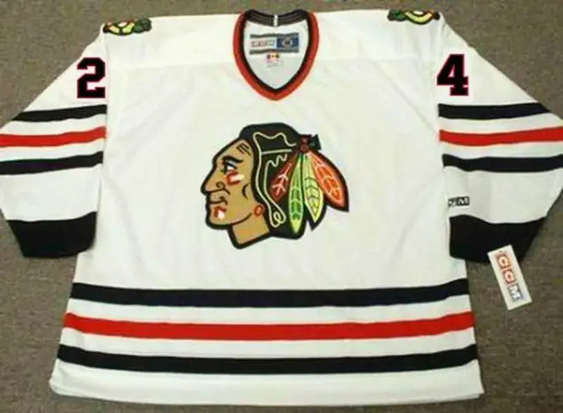 BOB PROBERT Chicago Blackhawks 1996 CCM Throwback Home NHL Hockey Jersey