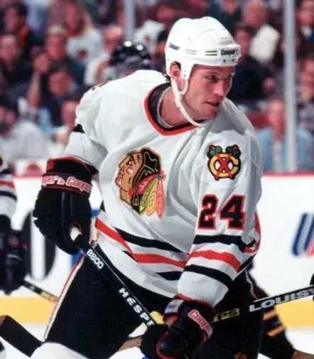 BOB PROBERT Chicago Blackhawks 1996 CCM Throwback Home NHL Hockey Jersey 