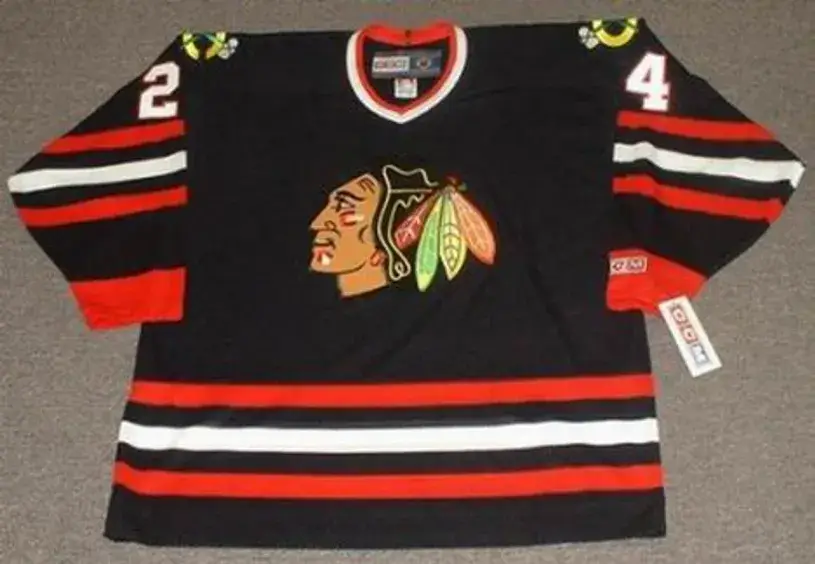 BOB PROBERT Chicago Blackhawks 1998 CCM Throwback Alternate NHL Hockey Jersey