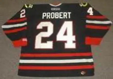 BOB PROBERT Chicago Blackhawks 1998 CCM Throwback Alternate NHL Hockey Jersey 