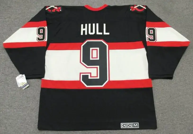 BOBBY HULL Chicago Blackhawks 1930’s CCM Vintage NHL Hockey Jersey 