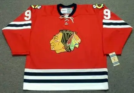 BOBBY HULL Chicago Blackhawks 1963 CCM Vintage Throwback NHL Jersey