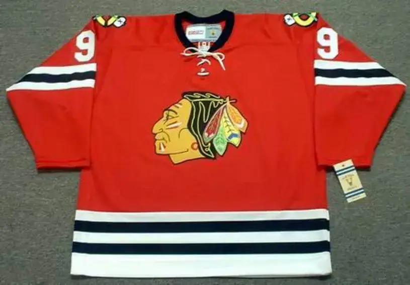 BOBBY HULL Chicago Blackhawks 1963 CCM Vintage Throwback NHL Jersey