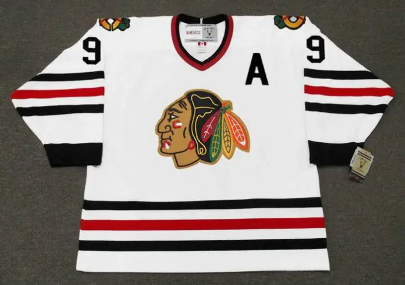BOBBY HULL Chicago Blackhawks 1967 CCM Vintage Throwback NHL Hockey Jersey