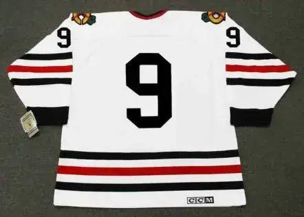 BOBBY HULL Chicago Blackhawks 1967 CCM Vintage Throwback NHL Hockey Jersey 