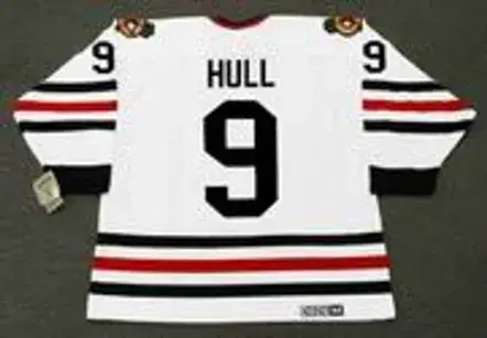 BOBBY HULL Chicago Blackhawks 1967 CCM Vintage Throwback NHL Hockey Jersey 