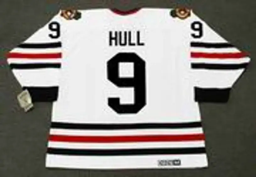 BOBBY HULL Chicago Blackhawks 1967 CCM Vintage Throwback NHL Hockey Jersey 
