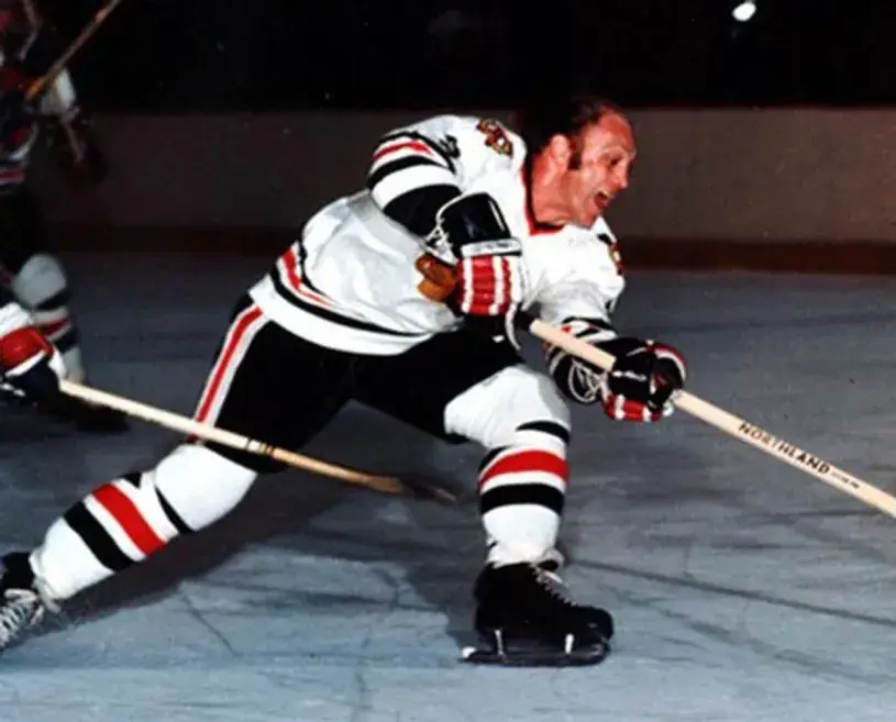BOBBY HULL Chicago Blackhawks 1971 CCM Throwback Home NHL Hockey Jersey 