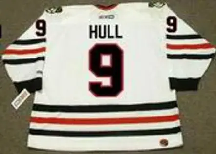 BOBBY HULL Chicago Blackhawks 1971 CCM Throwback Home NHL Hockey Jersey 