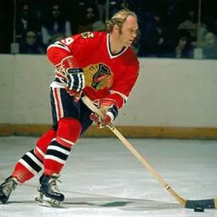 BOBBY HULL Chicago Blackhawks 1971 CCM Throwback NHL Away Hockey Jersey 