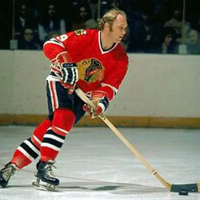 BOBBY HULL Chicago Blackhawks 1971 CCM Throwback NHL Away Hockey Jersey 