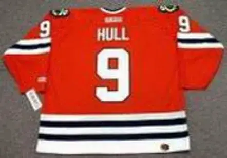 BOBBY HULL Chicago Blackhawks 1971 CCM Throwback NHL Away Hockey Jersey 