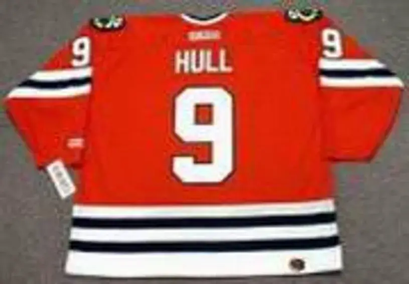 BOBBY HULL Chicago Blackhawks 1971 CCM Throwback NHL Away Hockey Jersey 