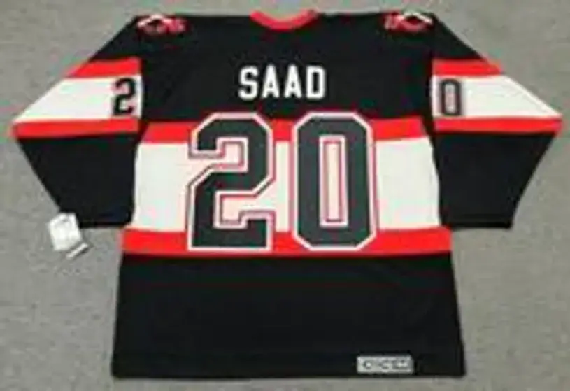 BRANDON SAAD Chicago Blackhawks 1930’s CCM Vintage NHL Hockey Jersey 