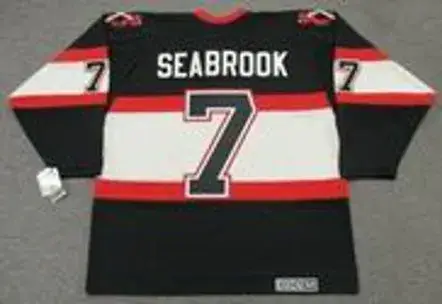 BRENT SEABROOK Chicago Blackhawks 1930’s CCM Vintage NHL Hockey Jersey 