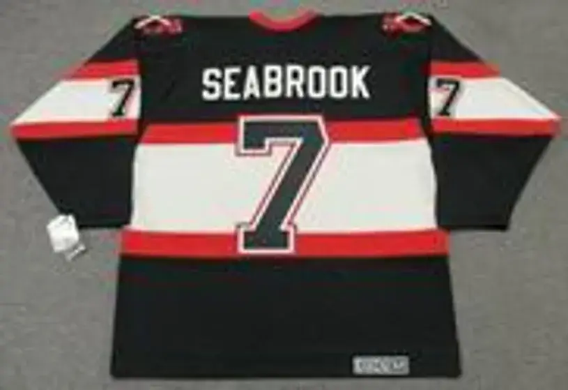 BRENT SEABROOK Chicago Blackhawks 1930’s CCM Vintage NHL Hockey Jersey 