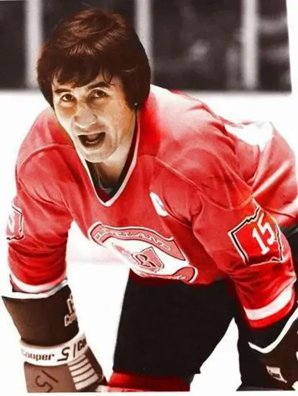 JIM NEILSON Cleveland Barons 1976 CCM Throwback NHL Hockey Jersey 