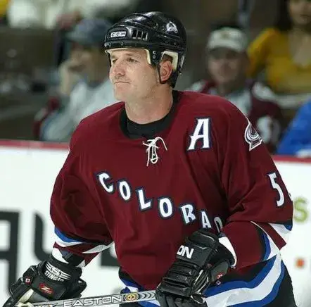 ADAM FOOTE Colorado Avalanche 2003 Alternate CCM Throwback NHL Hockey Jersey 
