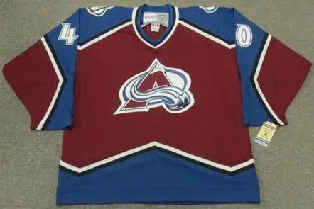 ALEX TANGUAY Colorado Avalanche 2001 CCM Vintage Throwback NHL Hockey Jersey