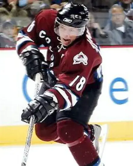 ALEX TANGUAY Colorado Avalanche 2005 Alternate CCM Throwback NHL Hockey Jersey 