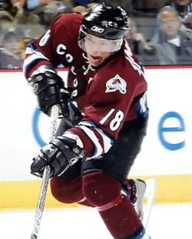 ALEX TANGUAY Colorado Avalanche 2005 Alternate CCM Throwback NHL Hockey Jersey 