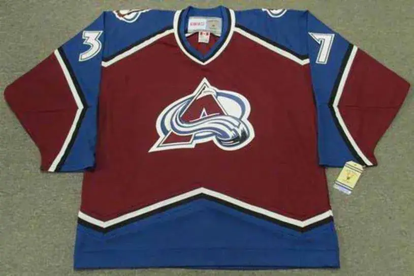 CHRIS DRURY Colorado Avalanche 2001 CCM Vintage Throwback NHL Hockey Jersey