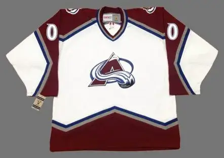 COLORADO AVALANCHE 1990’s CCM Home Vintage Jersey Customized “Any Name & Number(s)”