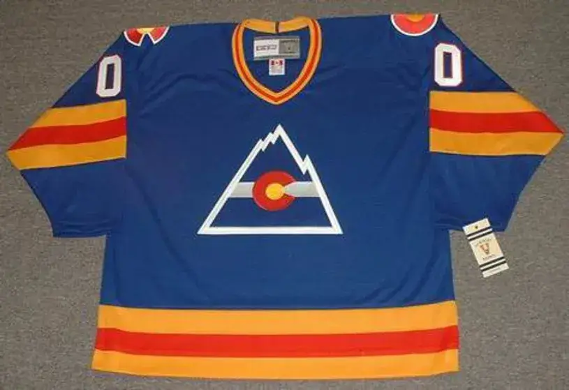 COLORADO ROCKIES 1970’s CCM Vintage NHL Jersey Customized “Any Name & Number(s)”