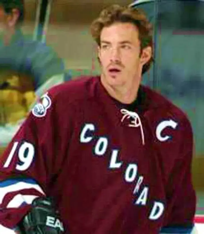 JOE SAKIC Colorado Avalanche 2002 CCM Throwback Alternate NHL Hockey Jersey 