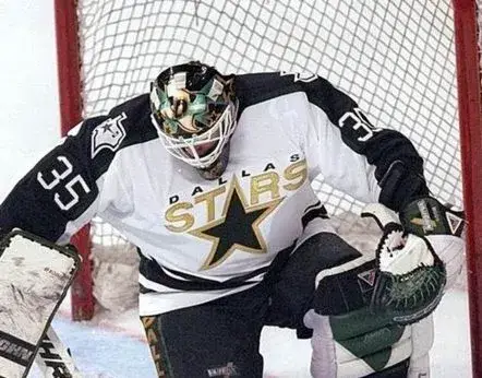 ANDY MOOG Dallas Stars 1996 Home CCM Throwback NHL Hockey Jersey 