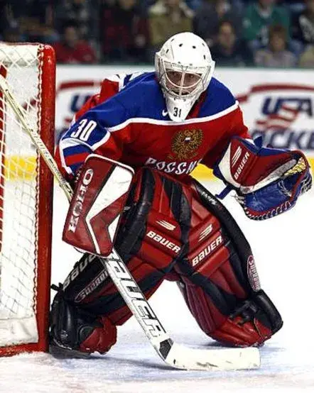 ANTON KHUDOBIN 2005 Team Russia Nike Throwback Hockey Jersey 