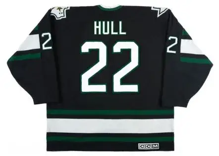 BRETT HULL Dallas Stars 1998 Away CCM Throwback NHL Hockey Jersey 