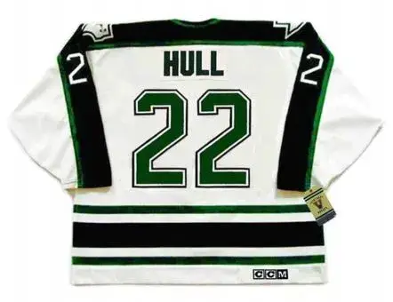 BRETT HULL Dallas Stars 1998 Home CCM Throwback NHL Hockey Jersey 