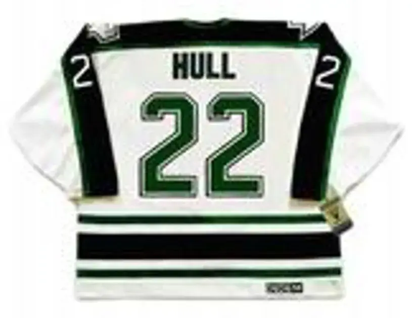 BRETT HULL Dallas Stars 1998 Home CCM Throwback NHL Hockey Jersey 